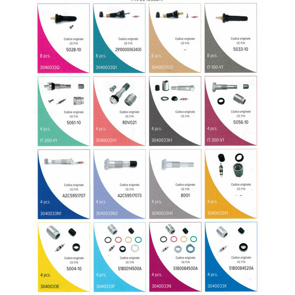 KIT ACCESSORI TPMS PRO